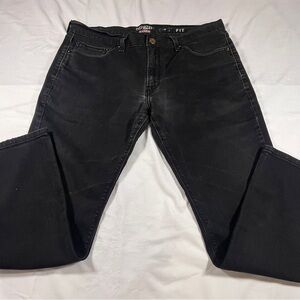 Denizen from Levi's Men's Dark Gray Relaxed Jeans
